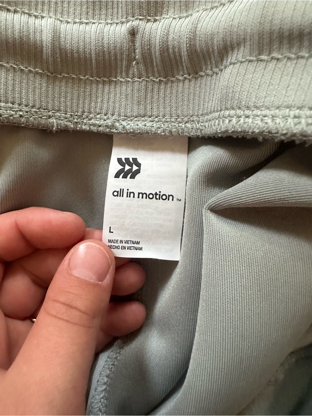 all in motion Sage Green set size large - Picture 11 of 12